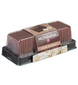 200 carrés de chocolat au lait - NAPOLITAINS - Monbana